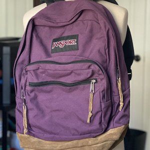 Jansport Student Backpack Plum Purple 